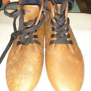 Nautica  mens brown ankle high shoes size  11